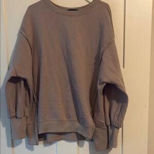 Casual Tan Sweatshirt for Women